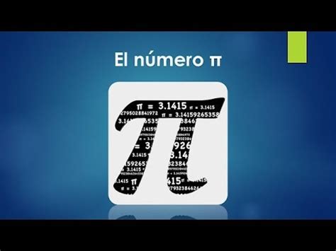 El numero pi π 3 1416 YouTube