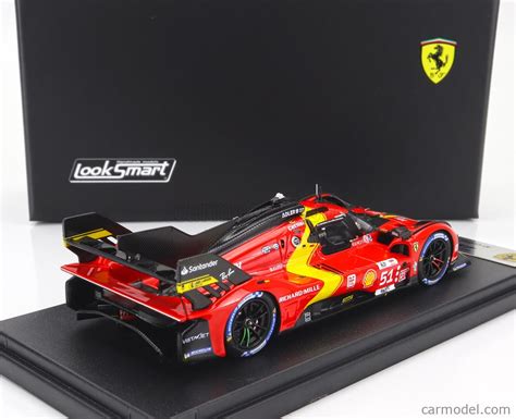 LOOKSMART LSLM162 Scale 1 43 FERRARI 499P 3 0L TURBO V6 TEAM FERRARI