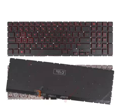 Teclado Iluminado Español Hp Omen 15t Dc000 15 Dc Tpn Q211