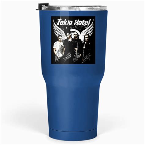 Tokio Hotel Band Music Tumblers Oz Tokio Hotel Concert Merch