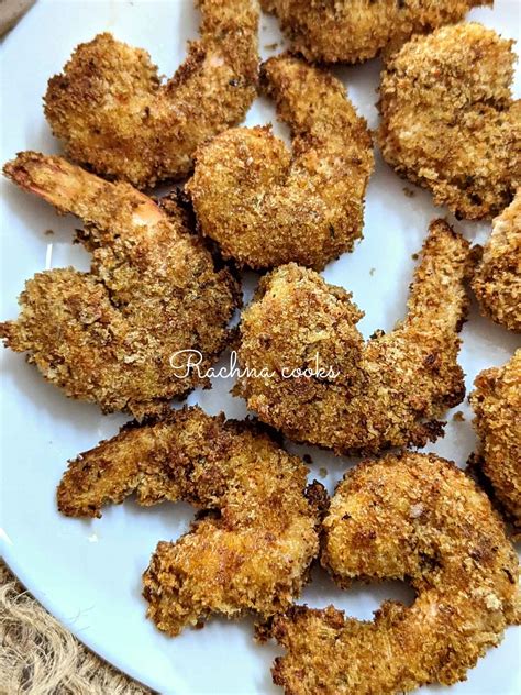 Air Fryer Popcorn Shrimp Rachna Cooks