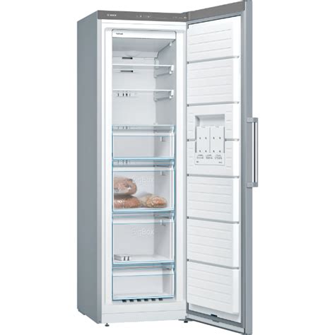 Bosch Series 4 Larder Freezer Stainless Steel GSN36VLFPG BOS