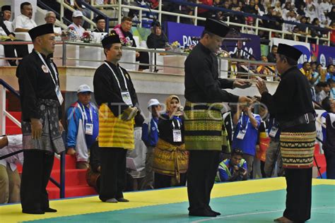 UPACARA PEMBUKAAN PENCAK SILAT ANTARA Foto