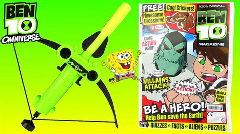 Ben 10 Omniverse Toys Episode Official Magazine And Comic Reading Ben 10