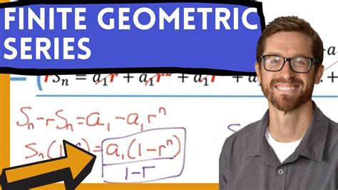 Sum Of Finite Geometric Series Youtube