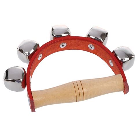 X Tamburin Handbell Baby Kinder Fruehes Paedagogisches Musikinstrument