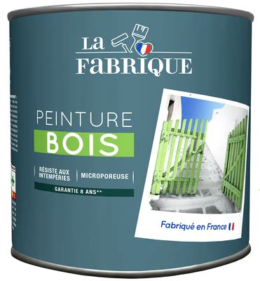 Peinture spéciale bois blanc satin 500 ml LA FABRIQUE 1372085