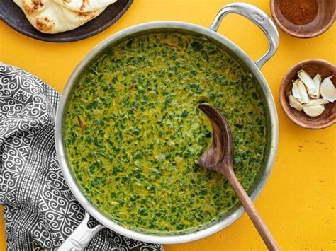 Indian Style Creamed Spinach Budget Bytes