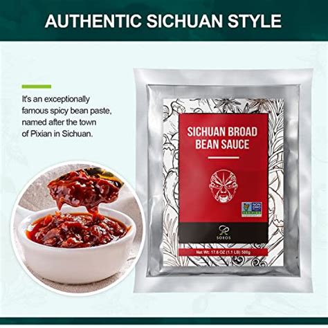 Soeos Sichuan Pixian Boad Bean Paste Pixian Doubanjiang Chili Paste