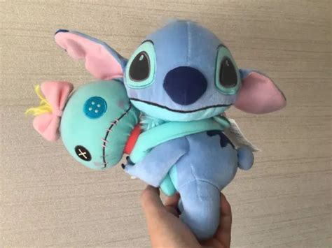 Disney Lilo Stitch Scrump Stitch Clamp Chibi S Super Jumbo Hugging