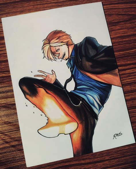 Diable Jambe | Sanji Fanart : r/OnePiece