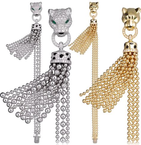 Украшения Cartier из коллекции Panthere: серьги, кольца, браслеты с ...
