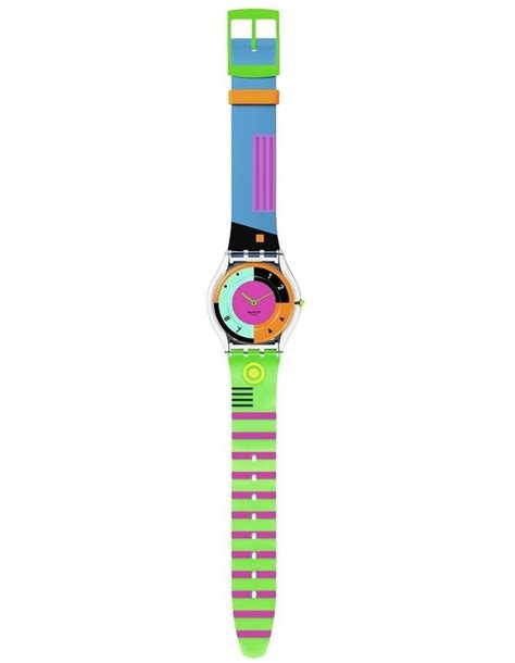 Swatch Swatch Neon Hot Racer Watch In Multi MYER