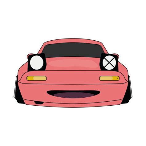 Cute Car Miata Mx5 Red By Artempa Miata Mx5 Miata Cute Canvas Paintings