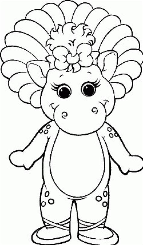 Barney Coloring Pages Printable