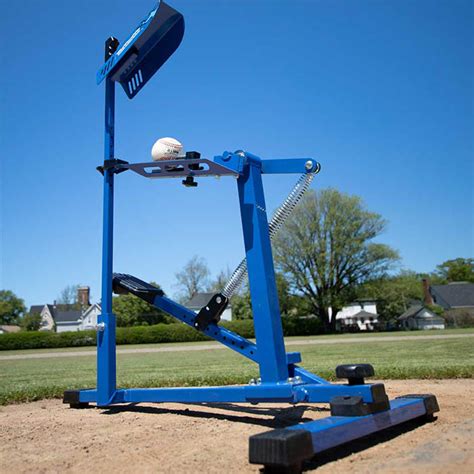 Slugger Blue Frame Pro Pitching Machine Pitching Machine Sale