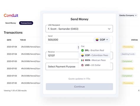 conduits cross border payments expand  latam  africa