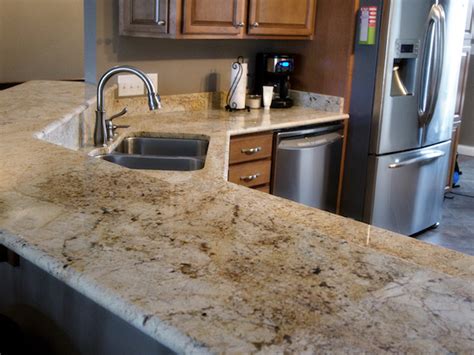 Colonial Cream Granite Countertops Design Ideas