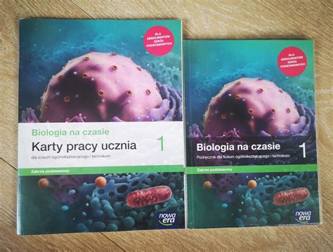 Biologia Na Czasie Podrecznik Karty Pracy Ucznia Nowa Era Nowy