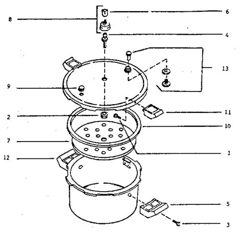 power pressure cooker xl parts diagram - Green Scan