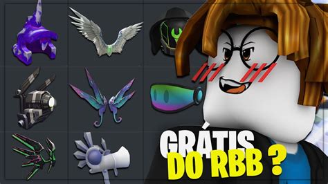 SAIU ESSES ITENS SÃO GRÁTIS do RB BATTLES 3 no ROBLOX YouTube