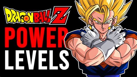 Dragon Ball Z The Complete Power Levels Guide YouTube