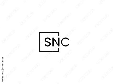 SNC letter initial logo design vector illustration Stock Vector | Adobe ...