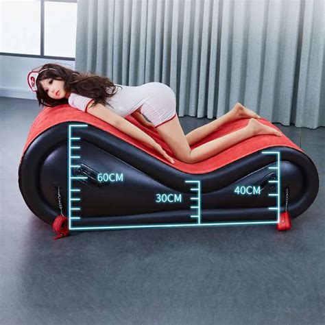 For Living Room Sex Sofa Bed Pvc Sex Furniture Air Cushion Bdsm Sexy Chair For Couples Chaise