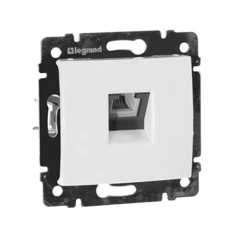 Механизм розетки телеф. 1-м СП Valena RJ11 бел. Leg 774438 в Москве ...