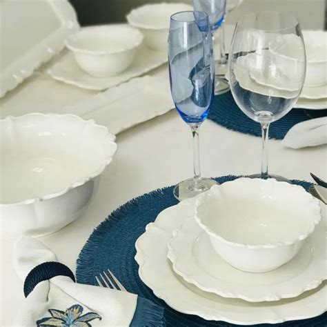 Prato Sobremesa Porcelana Fancy Branco 20cm