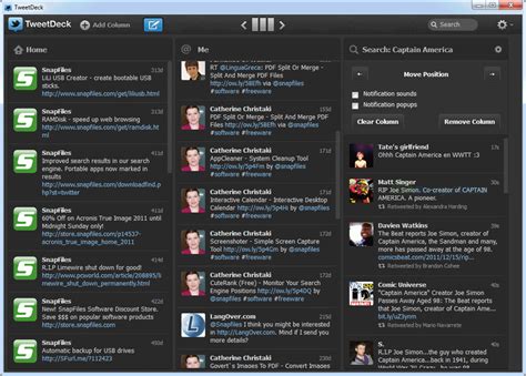 Tweetdeck Screenshot And Download At