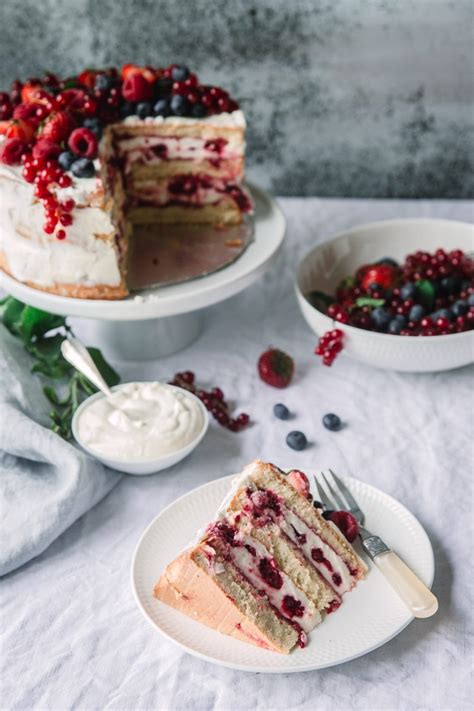 Himbeer Mascarpone Torte S E Rezepte