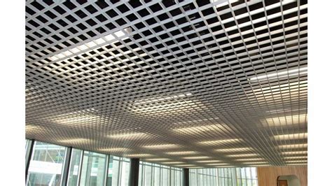 Aluminum Color Coated Armstrong Open Cell Metal Ceiling Hot Rolled At