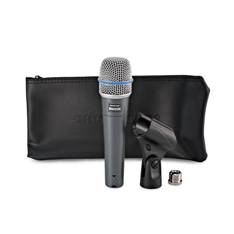 Shure Beta A Dynamic Instrument Mic With Low Mic Stand And M Cable