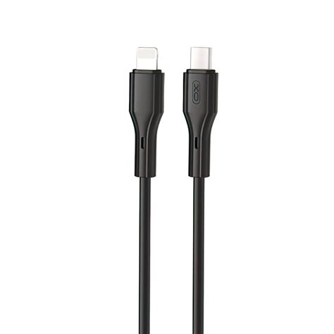 Кабель USB XO NB Q231A Type C to Lightning PD 27W black купить за 88