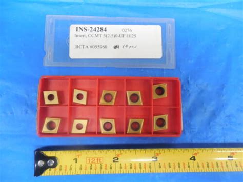 Pcs New Sandvik Ccmt Uf Carbide Insert Rcta