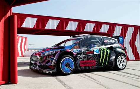 Wallpaper Ford Racing Ken Block Fiesta Ken Block Hoonigan