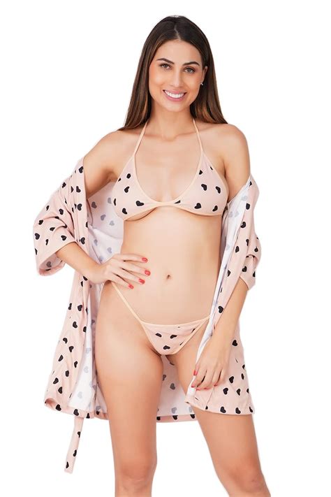 Buy SoSh Heart Love Sexy Women Lingerie Lace Babydoll V Neck Chemise Halter Mesh Nightwear