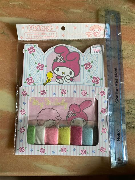 中古絕版 Sanrio My Melody 砂繪 set 興趣及遊戲 手作自家設計 文具及工藝 畫作及印刷品 Carousell