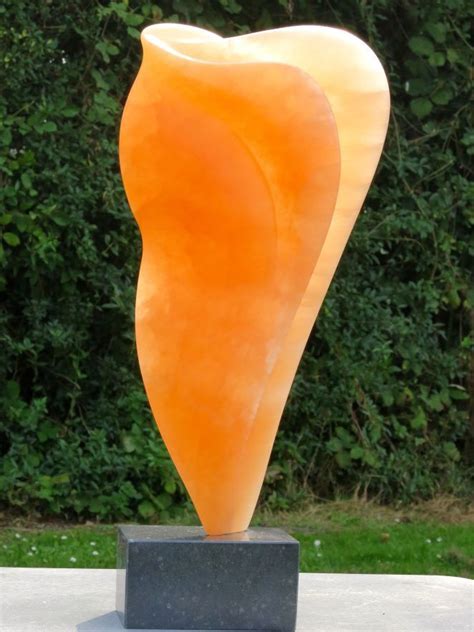 Beelden Abstracte Sculptuur Stenen Beeldhouwwerk Hedendaagse