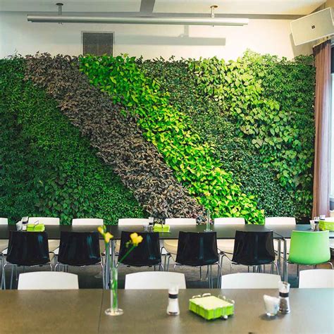 Stabilisierte Wandbegrünung LIF Natural Greenwalls lebende