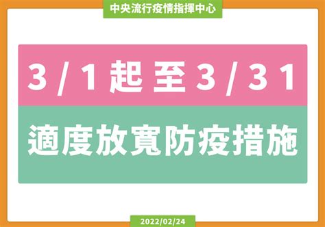 一圖秒懂防疫政策鬆綁！3月1日起雙鐵開放飲食、9大情境免戴口罩 遠見雜誌