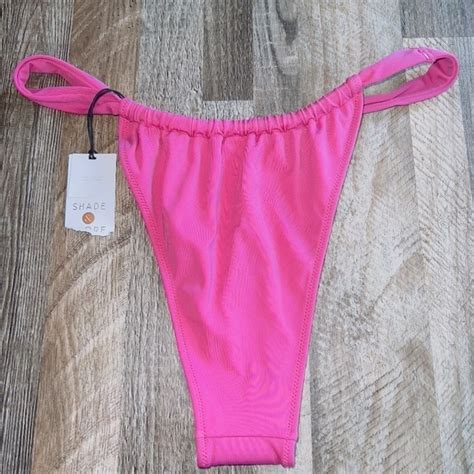 Shade Swim Nwt Shade Shore Pink Ultra High Leg Ultra Cheeky Bikini