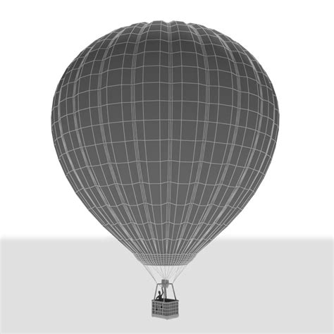 D Model Zeppelin Air Balloon