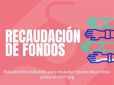 Plantillas Gratis Para Recaudar Fondos