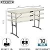 Lifetime Products Foot Commercial Adjustable Folding Table