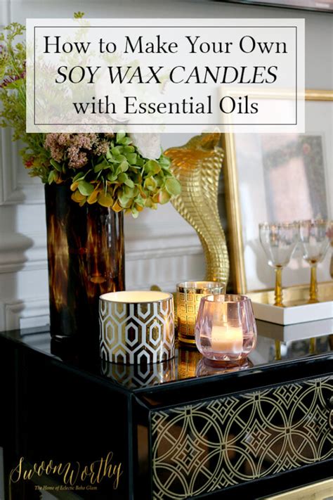 Video How To Make Soy Wax Candles With Essential Oils Swoon Worthy