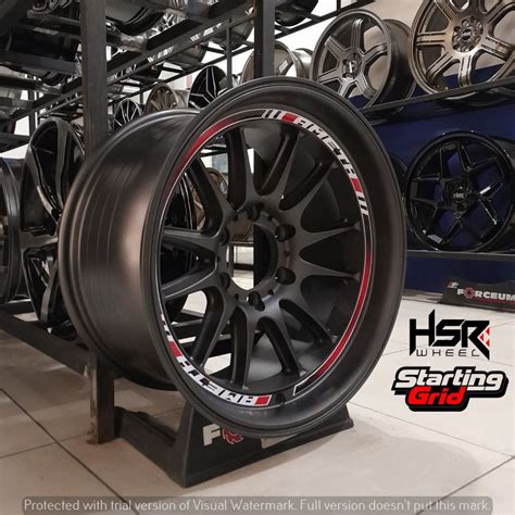 Velg Mobil Hsr Tipe Ameth R Buat Pajero Fortuner Hardtop Ring