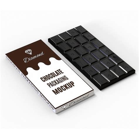 Premium PSD Chocolate Packaging Mockup Psd