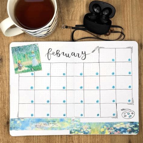 30 February Bullet Journal Themes Free Printable